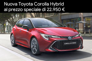 Nuova Toyota Corolla Hybrid tua da 22.950€ solo da Spazio a Torino