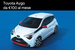 Gamma Aygo da 100 Euro al mese da Spazio a Torino