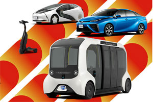 Toyota offrirà una gamma completa di veicoli elettrici per le Olimpiadi di Tokyo 2020