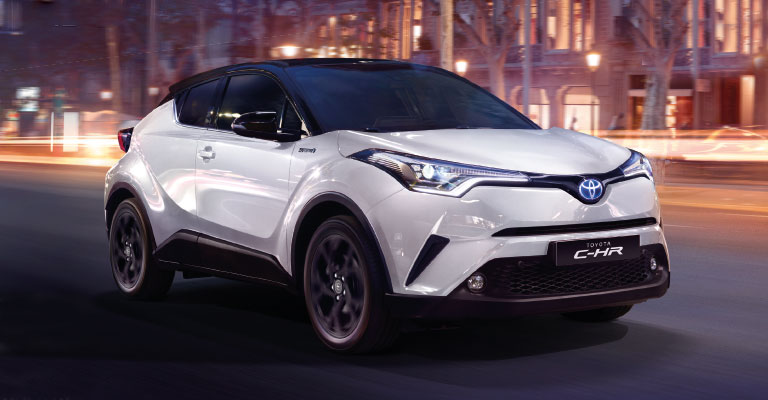 Toyota C-HR da 225 Euro al mese da Spazio a Torino