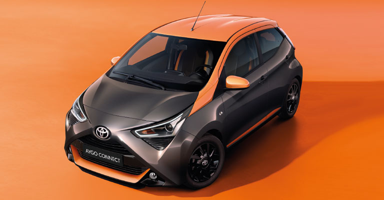 Toyota Aygo Connect da 99 Euro al mese con finanziamento, da Spazio a Torino