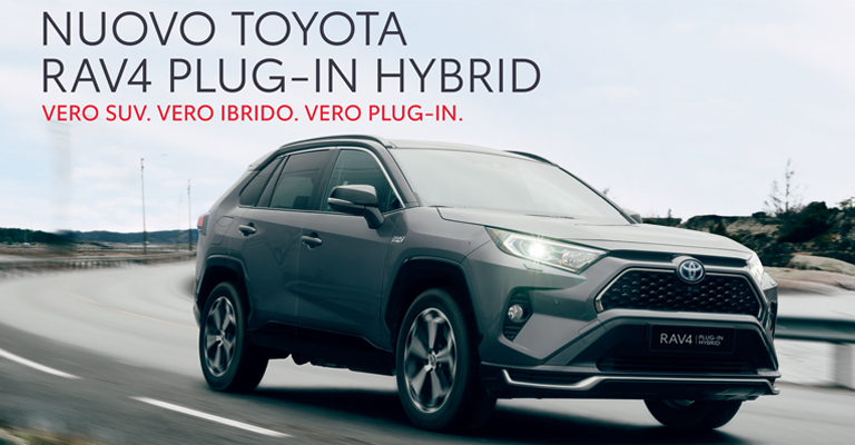 Toyota RAV4 Hybrid: 11.000 €  di Hybrid Bonus ed Ecoincentivi, da Spazio a Torino